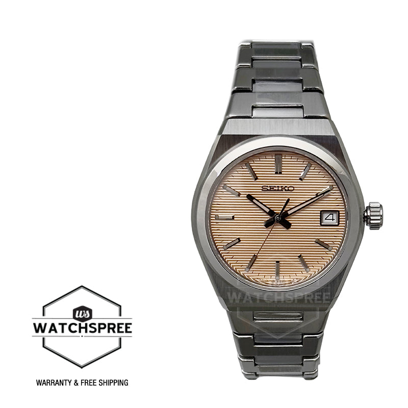 Seiko Ladies' Classic Quartz Conceptual Two-Tone Stainless Steel Band Watch SUR577P1