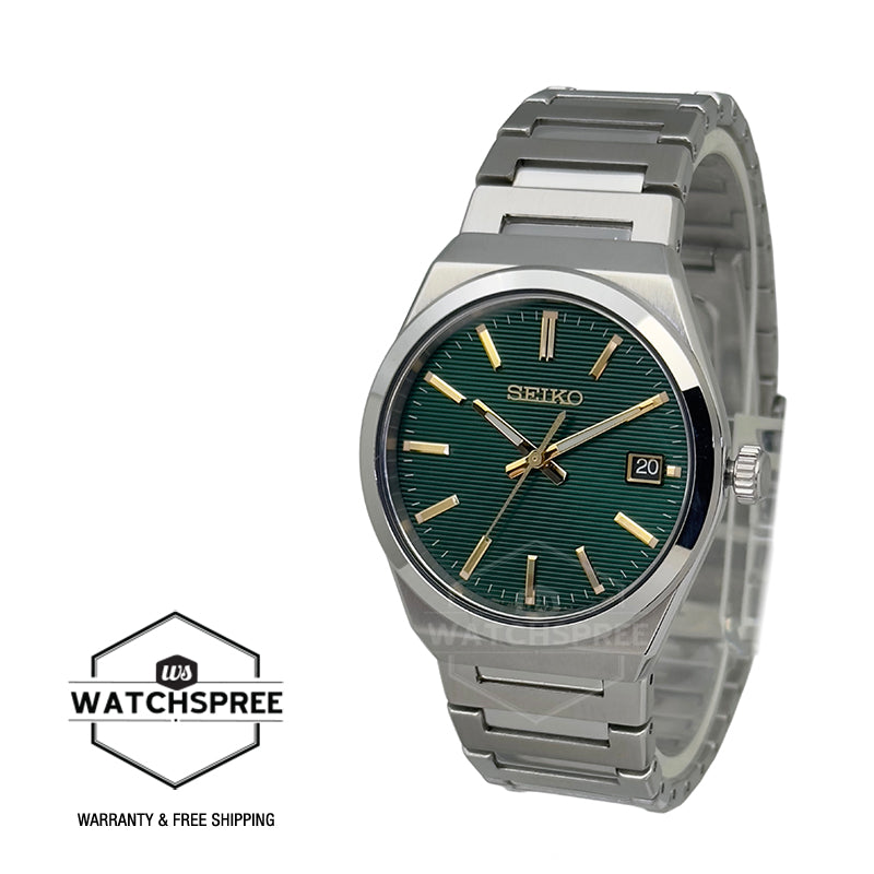 Seiko Classic Quartz Stainless Steel Band Watch SUR601P1