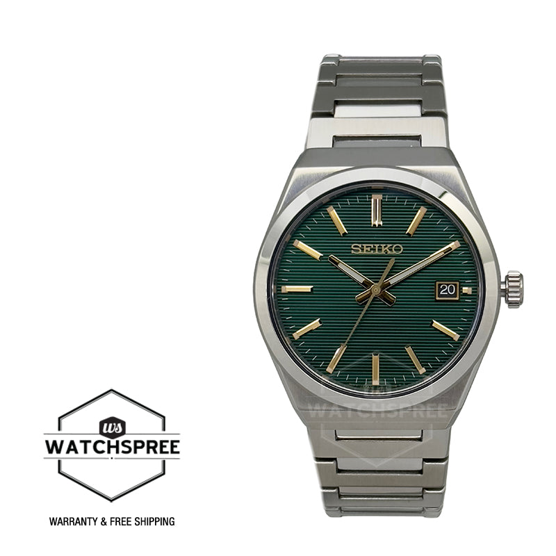 Seiko Classic Quartz Stainless Steel Band Watch SUR601P1