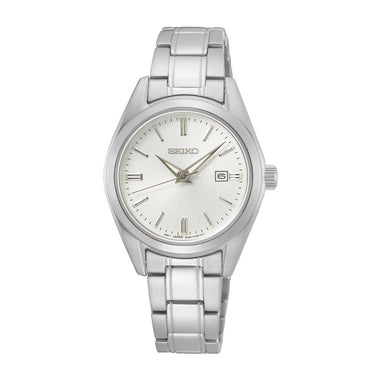 Seiko Ladies' Classic Quartz Stainless Steel Band Watch SUR633P1