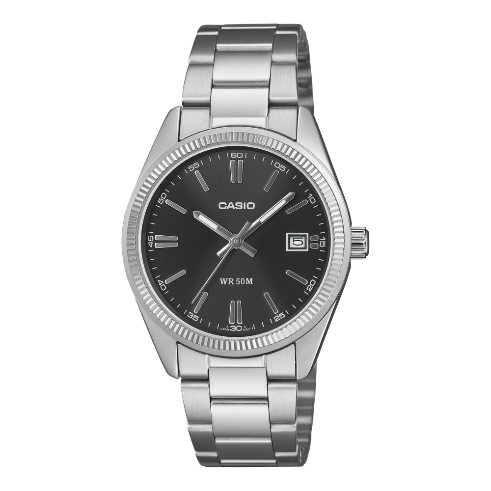 Casio Unisex Analog Stainless Steel Band Watch UTP1302PD-1A UTP-1302PD-1A