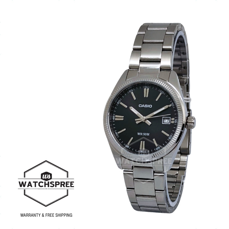 Casio Unisex Analog Stainless Steel Band Watch UTP1302PD-1A UTP-1302PD-1A