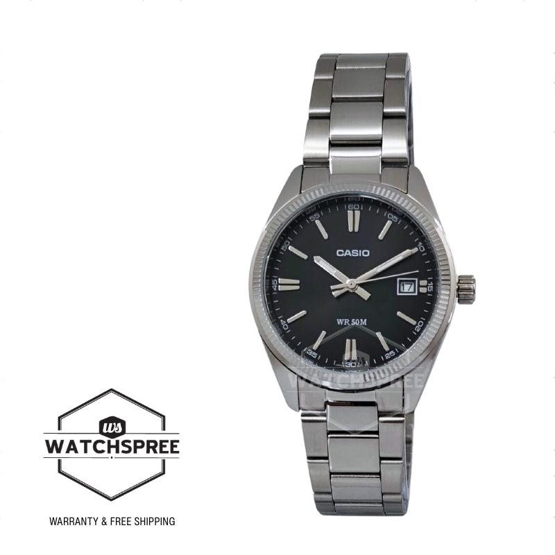 Casio Unisex Analog Stainless Steel Band Watch UTP1302PD-1A UTP-1302PD-1A