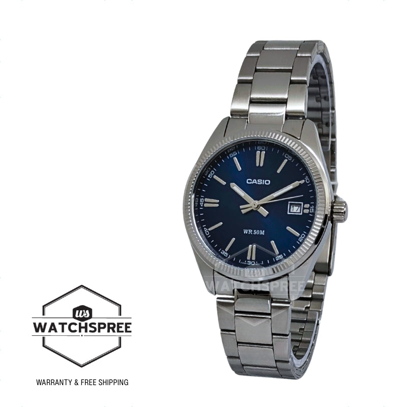 Casio Unisex Analog Stainless Steel Band Watch UTP1302PD-2A1 UTP-1302PD-2A1