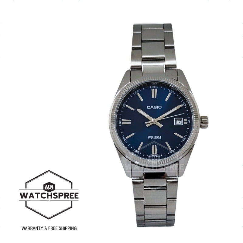Casio Unisex Analog Stainless Steel Band Watch UTP1302PD-2A1 UTP-1302PD-2A1