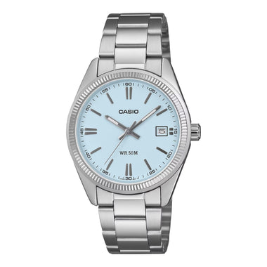 Casio Unisex Analog Stainless Steel Band Watch UTP1302PD-2A2 UTP-1302PD-2A2
