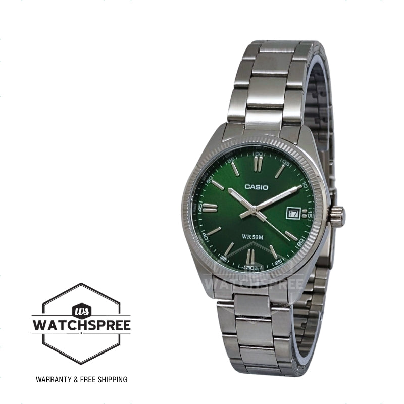 Casio Unisex Analog Stainless Steel Band Watch UTP1302PD-3A1 UTP-1302PD-3A1