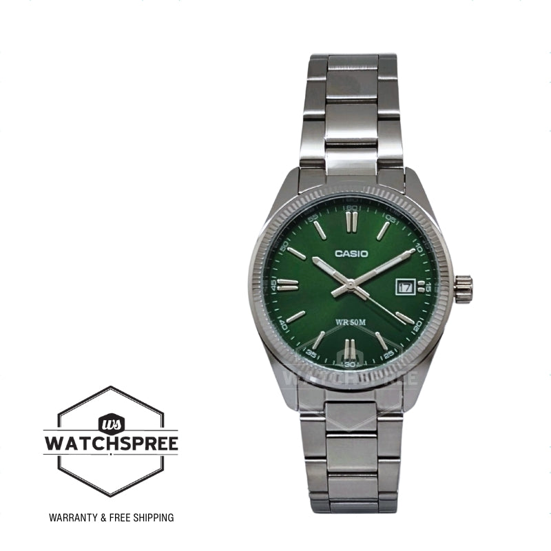 Casio Unisex Analog Stainless Steel Band Watch UTP1302PD-3A1 UTP-1302PD-3A1