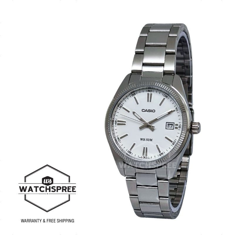 Casio Unisex Analog Stainless Steel Band Watch UTP1302PD-7A UTP-1302PD-7A