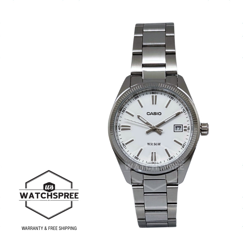 Casio Unisex Analog Stainless Steel Band Watch UTP1302PD-7A UTP-1302PD-7A