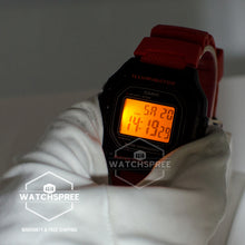 Load image into Gallery viewer, Casio Standard Digital Red Resin Band Watch W218H-4B W-218H-4B
