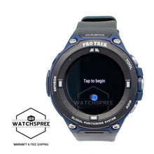 Load image into Gallery viewer, Casio Pro Trek Smart Outdoor Black Resin Band Watch WSDF20A-BU WSD-F20A-BU
