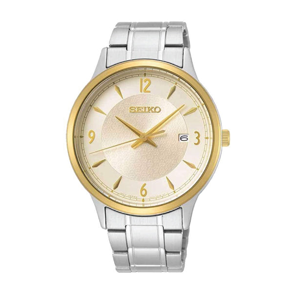 Seiko Quartz 50th Anniversary Special Edition Silver Stainless Steel Band Watch SGEH92P1 | Watchspree