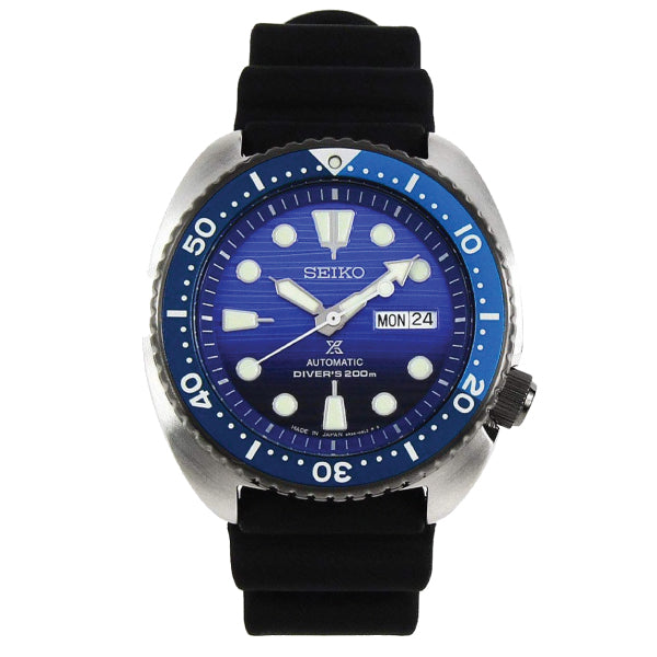 [JDM] Seiko Prospex (Japan Made) Solar Diver Scuba Special Edition Black Silicone Strap Watch SBDY021 SBDY021J