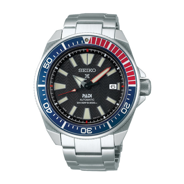 [JDM] Seiko Prospex and PADI (Japan Made) Air Diver's Automatic Special Edition Silver Stainless Steel Band Watch SBDY011 SBDY011J 