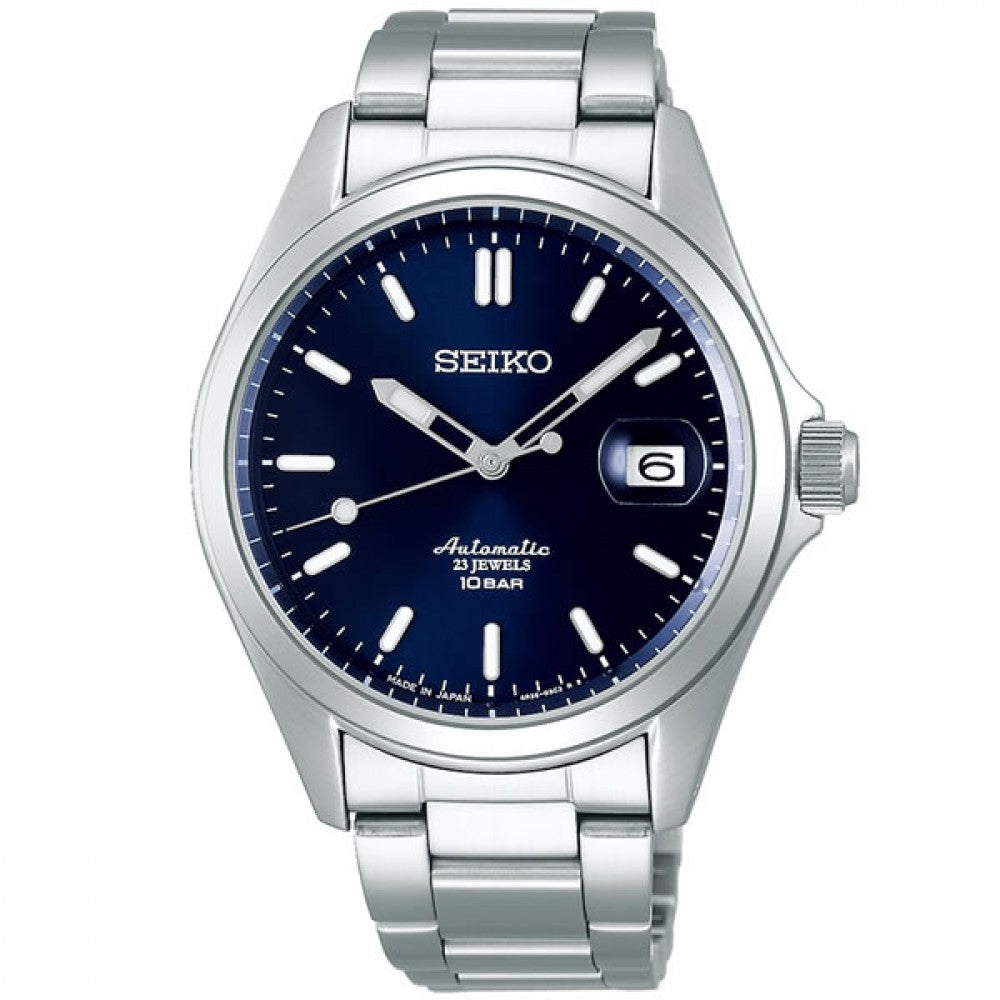 [WatchSpree] Seiko Mechanical (Japan Made) Automatic Silver Stainless Steel Band Watch SZSB016 SZSB016J
