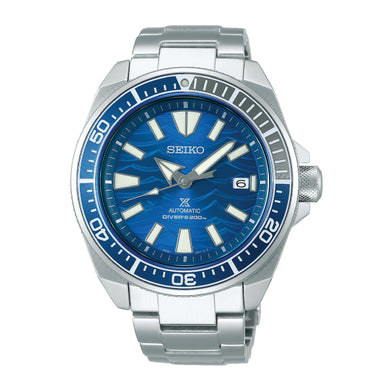 [JDM] Seiko Prospex (Japan Made) Diver Scuba Save the Ocean Special Edition Silver Stainless Steel Band Watch SBDY029 SBDY029J