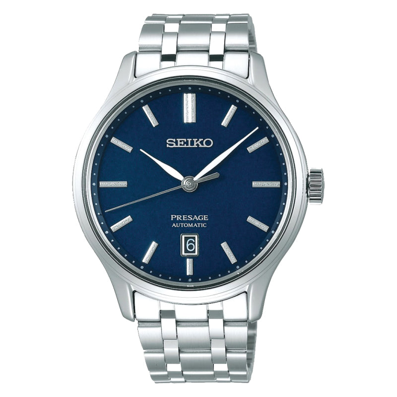 Seiko Presage (Japan Made) Automatic Silver Stainless Steel Band Watch SARY141 SARY141J (LOCAL BUYERS ONLY)