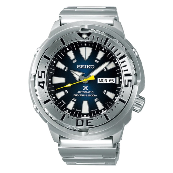 [JDM] Seiko Prospex (Japan Made) Diver Automatic Silver Stainless Steel Band Watch SBDY055 SBDY055J