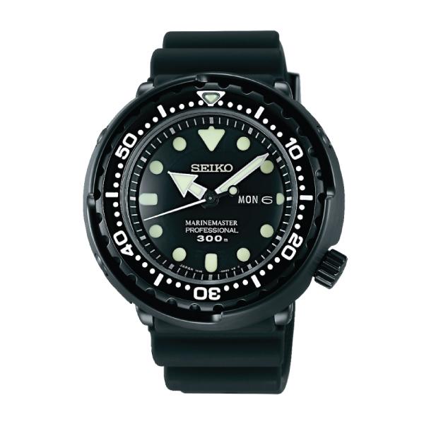 [JDM] Seiko Prospex (Japan Made) Marine Master Professional Black Silicon Strap Watch SBBN035 SBBN035J | Watchspree