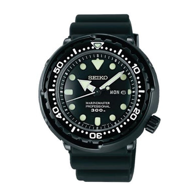 [JDM] Seiko Prospex (Japan Made) Marine Master Professional Black Silicon Strap Watch SBBN035 SBBN035J | Watchspree