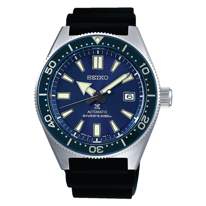 [WatchSpree] Seiko Presage (Japan Made) Diver Automatic Black Silicone Strap Watch SBDC053 SBDC053J (LOCAL BUYERS ONLY)