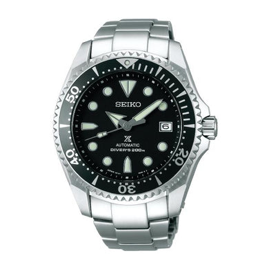 [JDM] Seiko Prospex (Japan Made) Diver Scuba Automatic Black Silicon Strap Watch SBDC029 SBDC029J | Watchspree