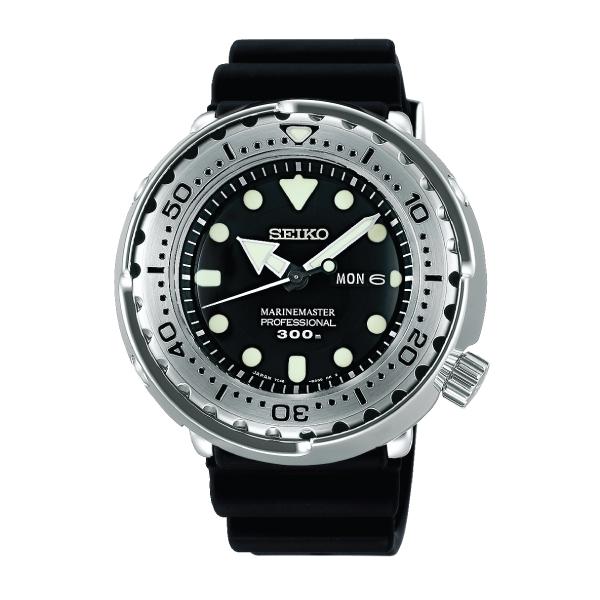 [JDM] Seiko Prospex (Japan Made) Marine Master Professional Black Silicon Strap Watch SBBN033 SBBN033J | Watchspree