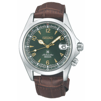 [JDM] Seiko Prospex (Japan Made) Alpinist Automatic Brown Leather Strap Watch SBDC091 SBDC091J