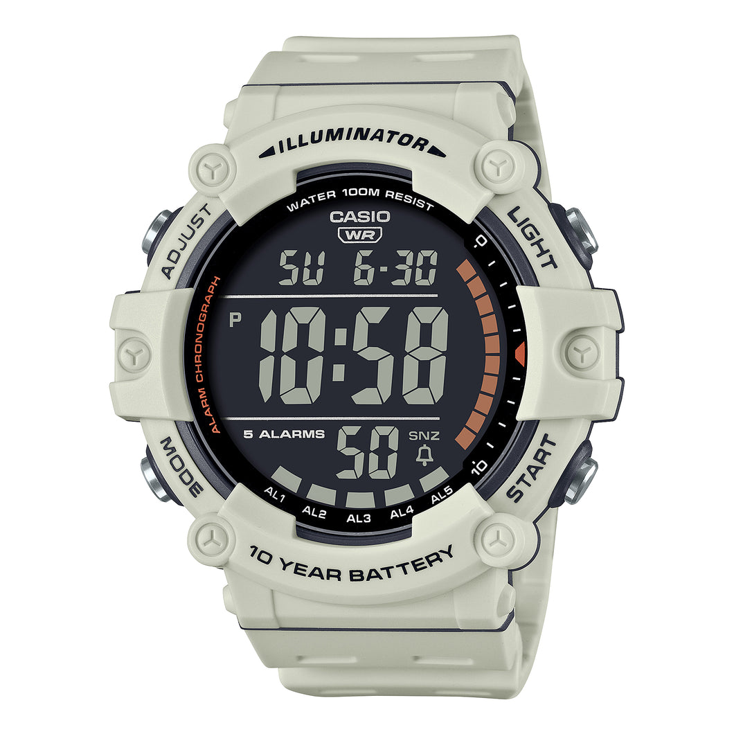 Casio Digital Dual Time Watch AE1500WH-8B2 AE-1500WH-8B2