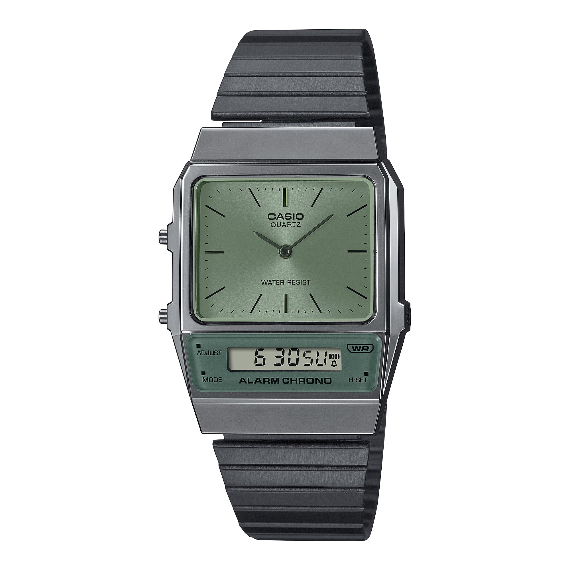 Casio Vintage Style Analog-Digital Dual Time Watch AQ800ECGG-3A AQ-800ECGG-3A