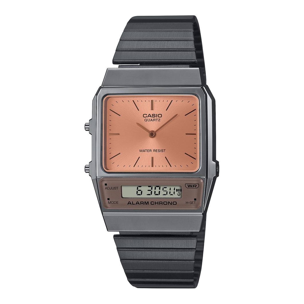 Casio Vintage Style Analog-Digital Dual Time Watch AQ800ECGG-4A AQ-800ECGG-4A