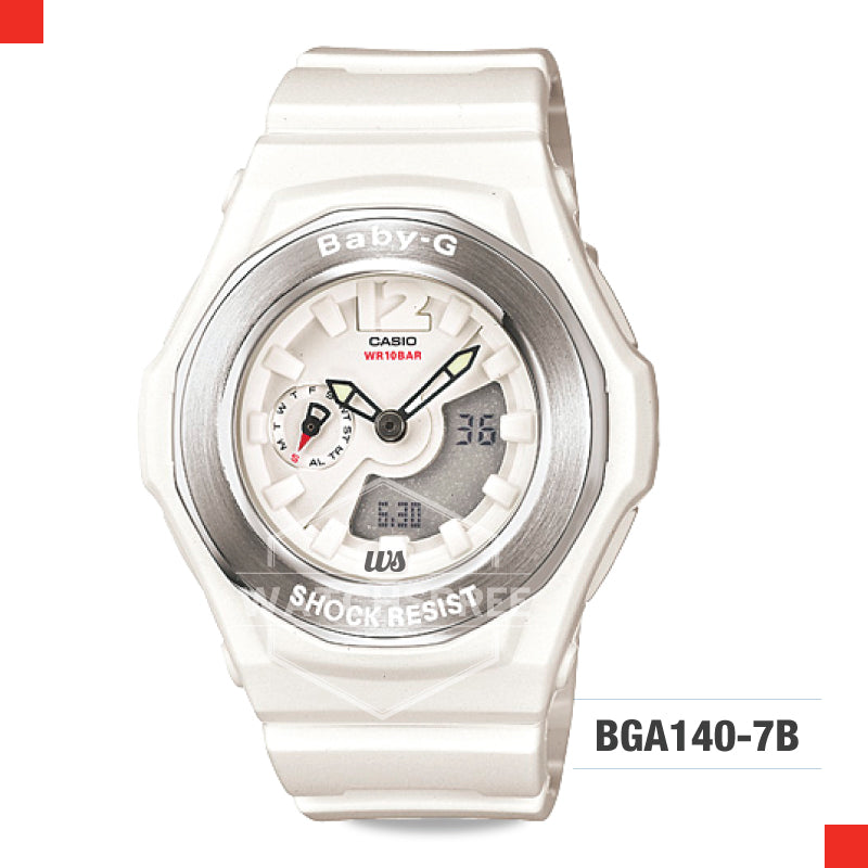 Casio Baby-G BGA-140 Lineup Analog Digital Watch BGA140-7B BGA-140-7B
