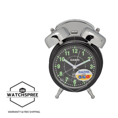Casio Analog Black Resin Table Clock TQ362-1A TQ-362-1A Watchspree