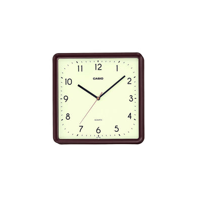 Casio Analog Black Resin Wall Clock IQ152-5D IQ-152-5D IQ-152-5 (LOCAL BUYERS ONLY) Watchspree