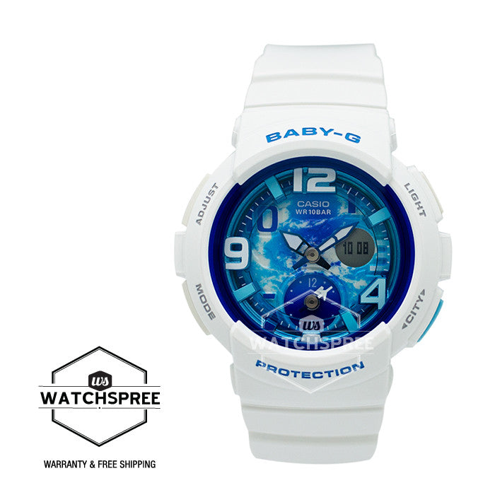 Casio Baby-G Analog Digital Beach Traveler Series Watch BGA190GL-7B Watchspree