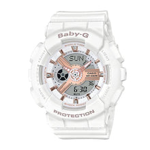 Load image into Gallery viewer, Casio Baby-G BA-110 Lineup Metallic Rose Gold White Resin Band Watch BA110RG-7A BA-110RG-7A BA110XRG-7A BA-110XRG-7A Watchspree
