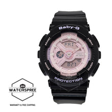Load image into Gallery viewer, Casio Baby-G BA-110 Series Swirl Color Series Black Resin Band Watch BA110PL-1A BA-110PL-1A Watchspree
