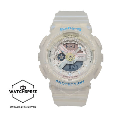 Casio Baby-G BA-110 Series Swirl Color Series Transparent Resin Band Watch BA110PL-7A2 BA-110PL-7A2 Watchspree
