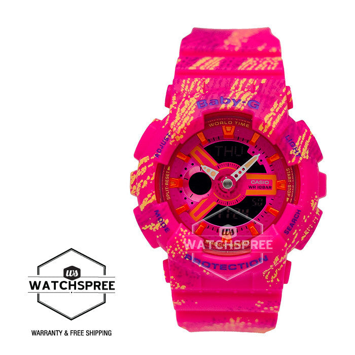 Casio Baby-G BA110 series Sports Fashion Theme Watch BA110TX-4A Watchspree