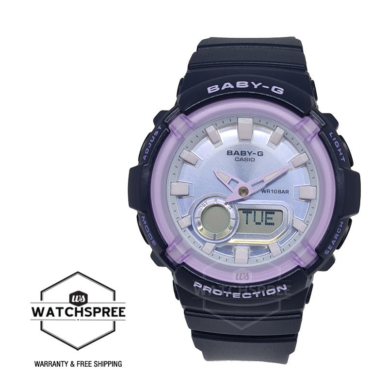 Casio Baby-G BGA-280 Lineup Navy Blue Resin Band Watch BGA280DR-2A BGA-280DR-2A Watchspree