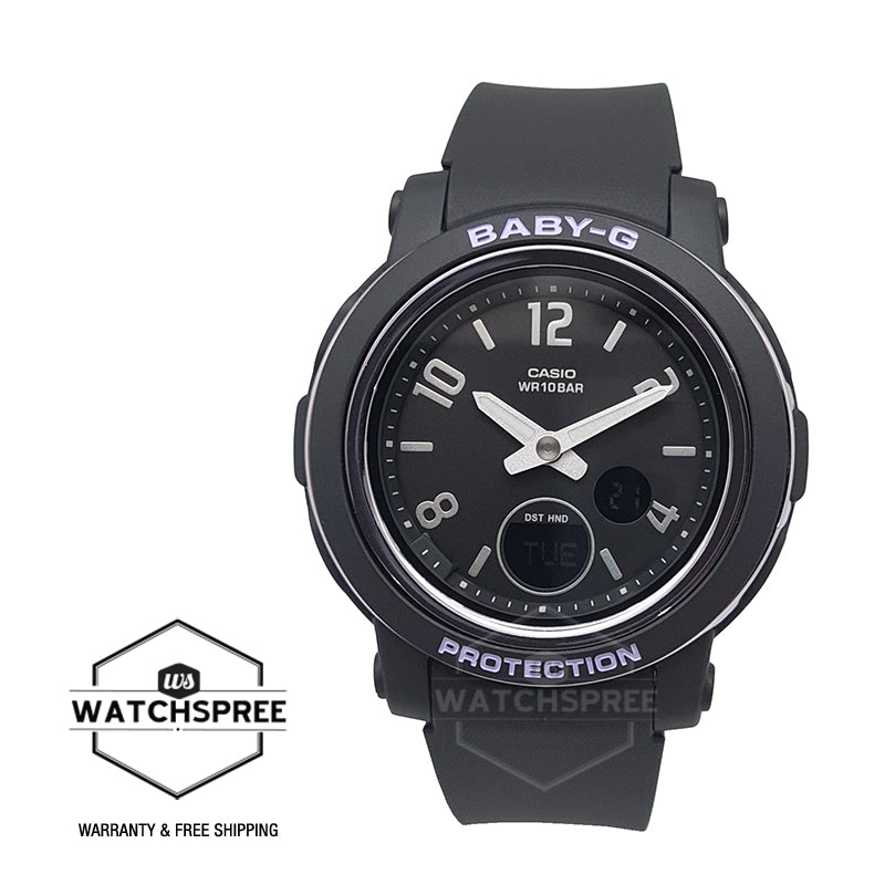 Casio Baby-G BGA-290 Lineup Black Resin Band Watch BGA290DR-1A BGA-290DR-1A Watchspree