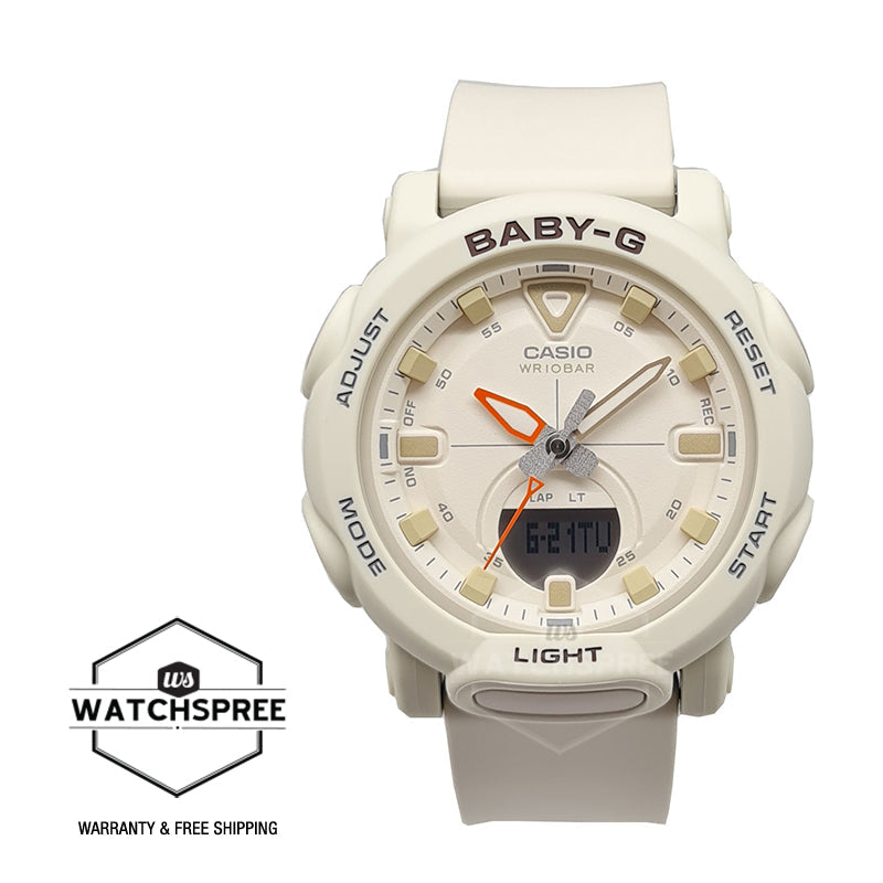 Casio Baby-G BGA-310 Lineup Cotton Beige Resin Band Watch BGA310-7A BGA-310-7A [Kids] Watchspree