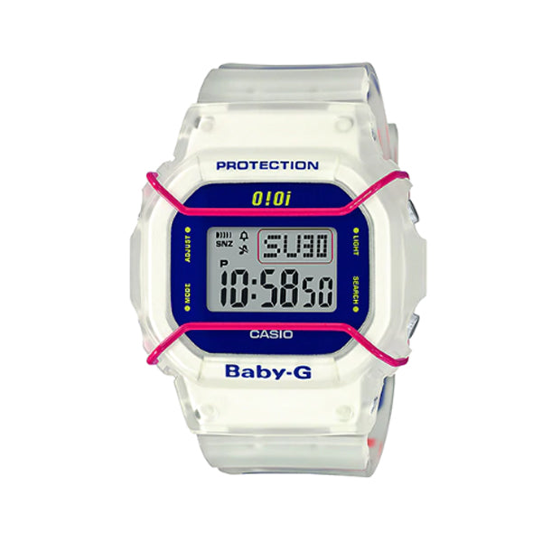 Casio Baby-G BGD-501 Lineup 5252 by o!oi Collaboration Model Semi-Transparent Resin Band Watch BGD560SC-7D BGD-560SC-7 Watchspree