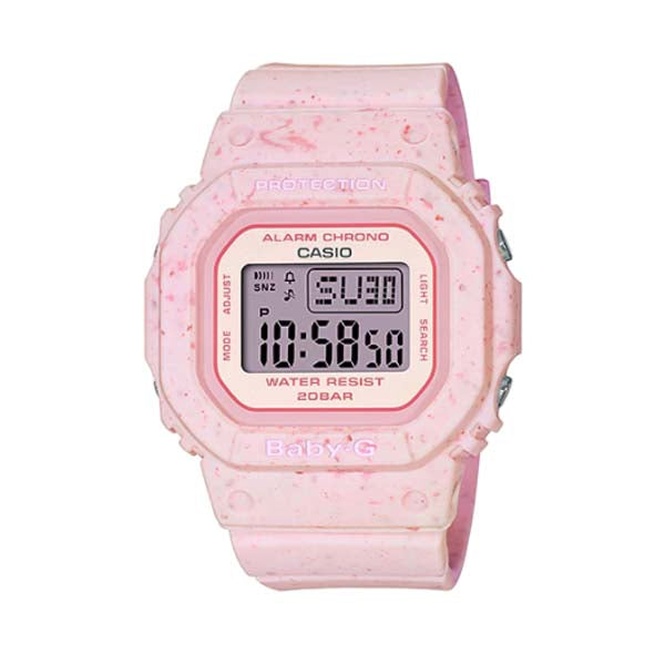 Casio Baby-G BGD-560 Lineup Pink Resin Band Watch BGD560CR-4D BGD-560CR-4D Watchspree