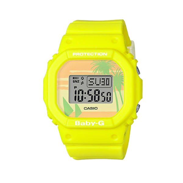 Casio Baby-G BGD-560 Lineup Special Color Models Yellow Resin Band Watch BGD560BC-9D BGD-560BC-9 Watchspree