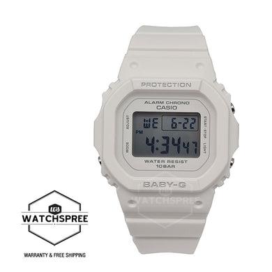 Casio Baby-G BGD-565 Lineup White Resin Band Watch BGD565-7D BGD-565-7D BGD-565-7 Watchspree