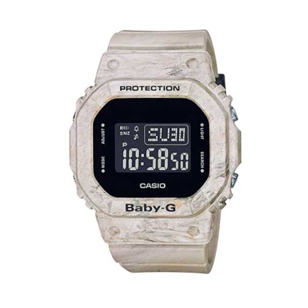 Casio Baby-G Digital Utility Wavy Marble Resin Strap Watch BGD560WM-5D BGD-560WM-5D BGD-560WM-5 Watchspree