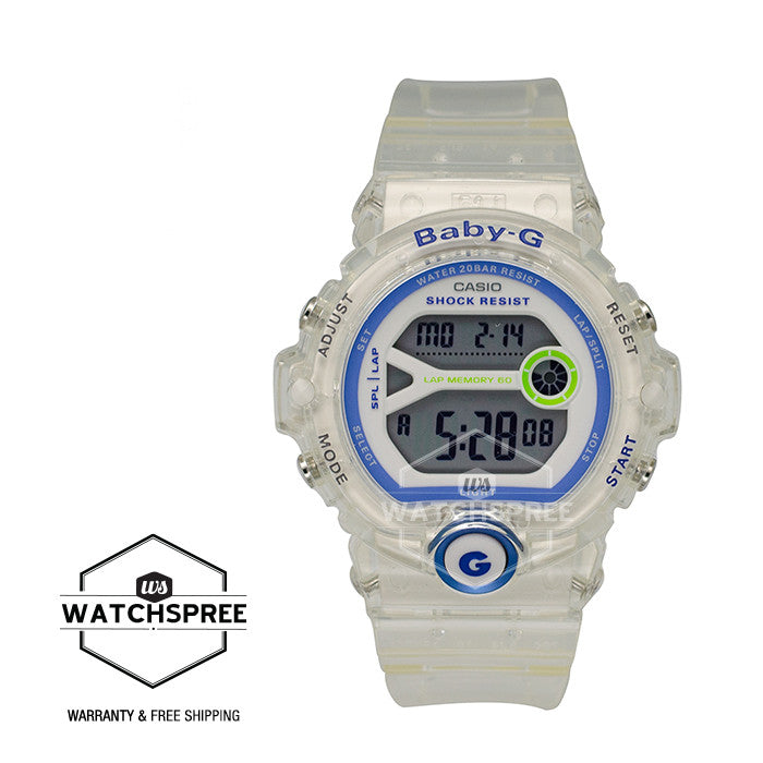 Casio Baby-G For Running Series White Semi-Transparent Watch BG6903-7DD Watchspree