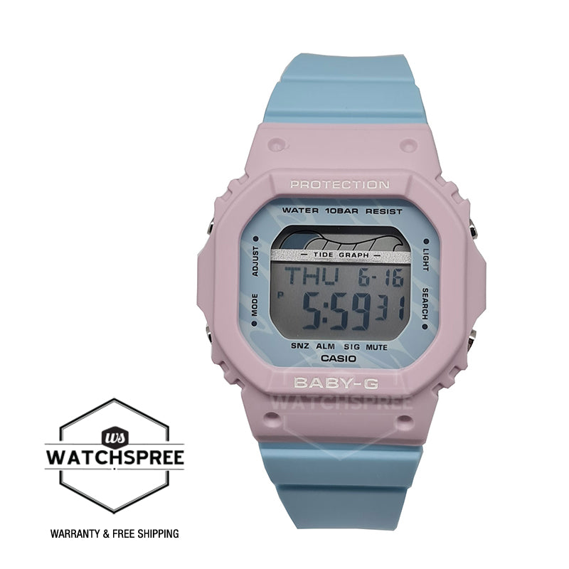 Casio Baby-G G-LIDE BLX-565 Lineup Blue Resin Band Watch BLX565-2D BLX-565-2D BLX-565-2 [Kids] Watchspree